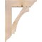 Ekena Millwork Imperial Traditional Smooth Bracket, Douglas Fir, 5 1/2"W x 26"D x 34"H BKT06X26X34IMP01SDF - alternate 2
